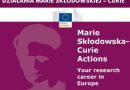 Wsparcie dla naukowców: Działania Marie Skłodowskiej-Curie